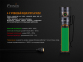 Фонарь Fenix E30R LUMINUS SST40 LED 6